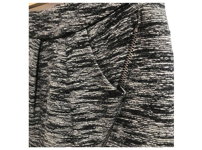 Faldas ISABEL MARANT T.Internacional XS Algodón Negro - vista 3