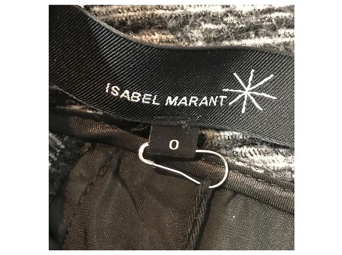 Faldas ISABEL MARANT T.Internacional XS Algodón Negro - vista 4