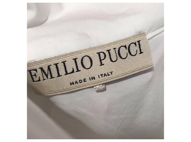 EMILIO PUCCI Tops T.FR 36 Algodón Blanco - vista 7