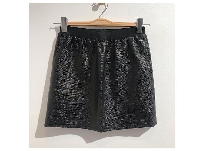 Faldas BALENCIAGA T.Internacional XS Algodón Negro - vista 2