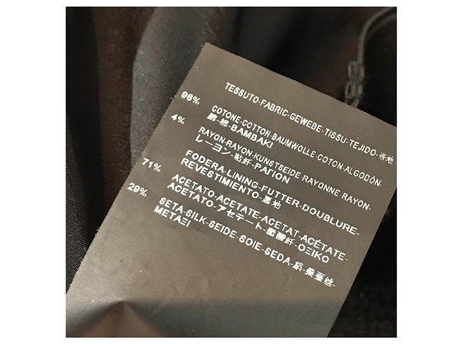 Faldas BALENCIAGA T.Internacional XS Algodón Negro - vista 6