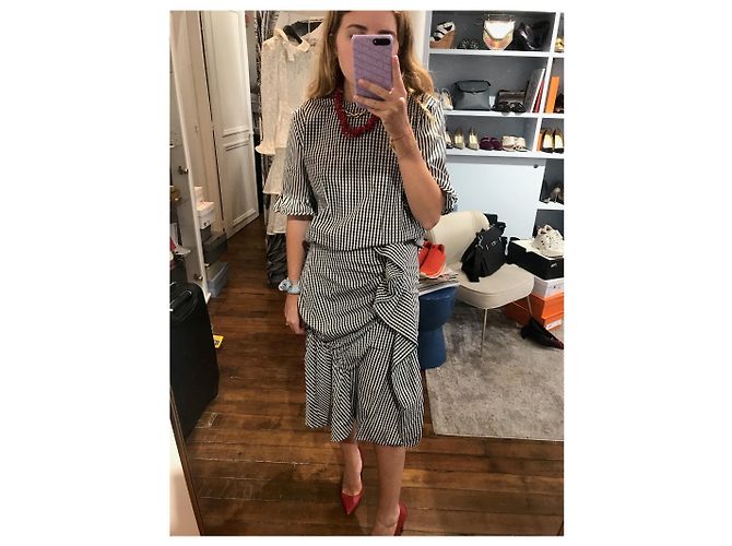 JW ANDERSON Faldas T.Internacional XS Algodón Negro - vista 2