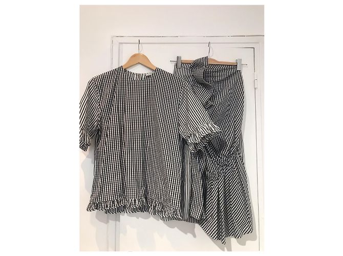 JW ANDERSON Faldas T.Internacional XS Algodón Negro - vista 3