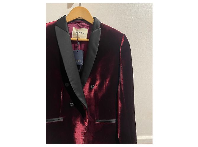 DMN Jacken T.International XS Samt Bordeaux - Ansicht 2