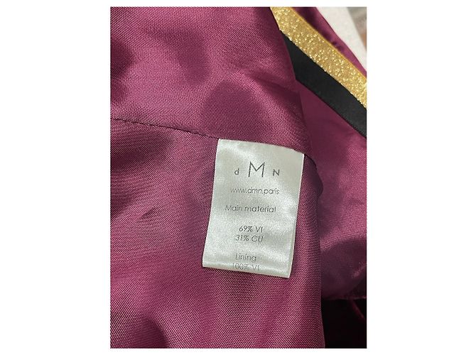 DMN Jacken T.International XS Samt Bordeaux - Ansicht 5