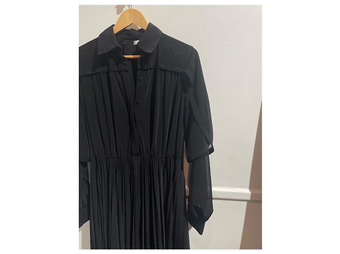 Céline CELINE Kleider T.International M Synthetisch Schwarz - Ansicht 2