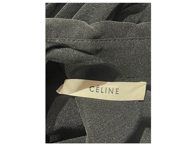 Céline CELINE Kleider T.International M Synthetisch Schwarz - Ansicht 4