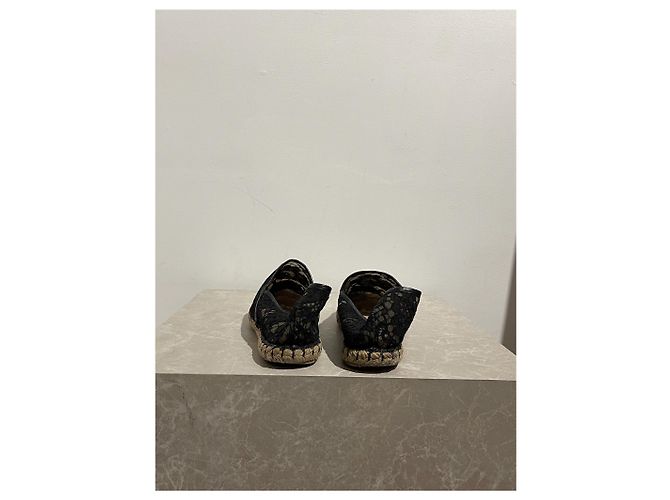 Espadrillas VALENTINO GARAVANI T.EU 37 Tessuto Nero - vista 4