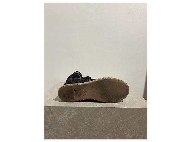 Espadrillas VALENTINO GARAVANI T.EU 37 Tessuto Nero - vista 5