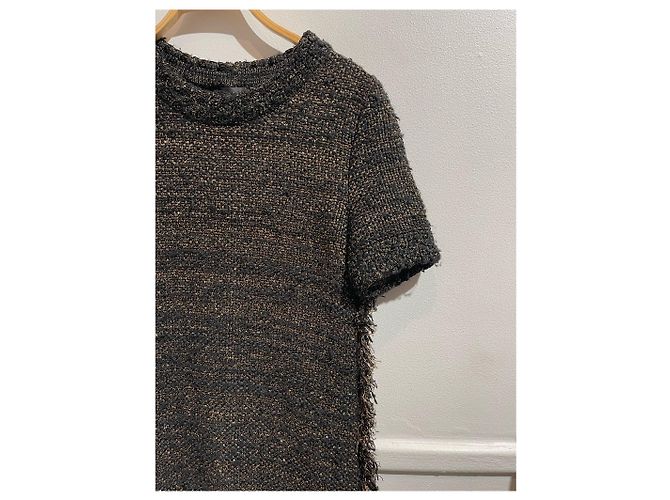 FENDI Kleider T.International S Synthetisch Schwarz - Ansicht 2