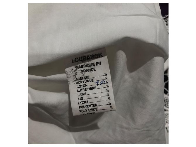 Autre Marque OTRAS Faldas T.International M Algodón Blanco - vista 5