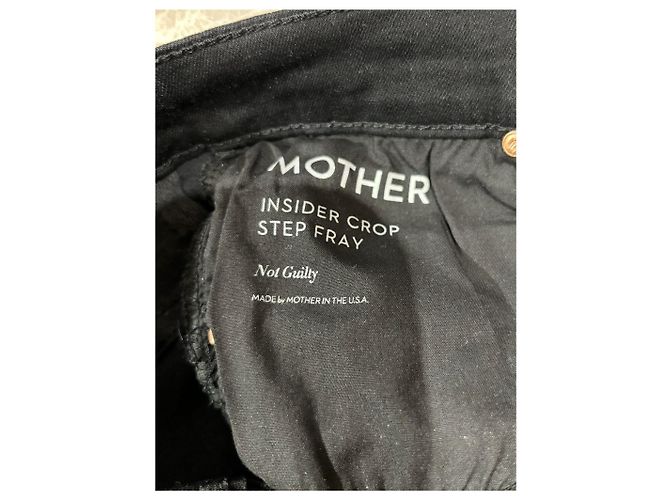 MOTHER Jeans T.FR 38 Algodón Negro - vista 7