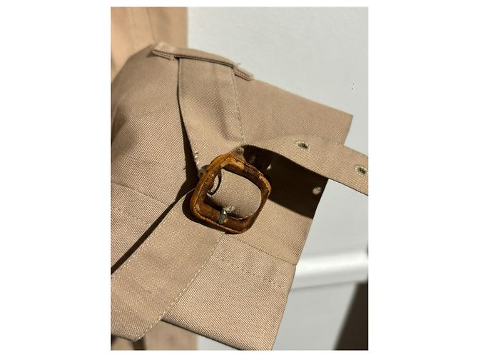 Abrigos BURBERRY T.Internacional M Algodón Beige - vista 10