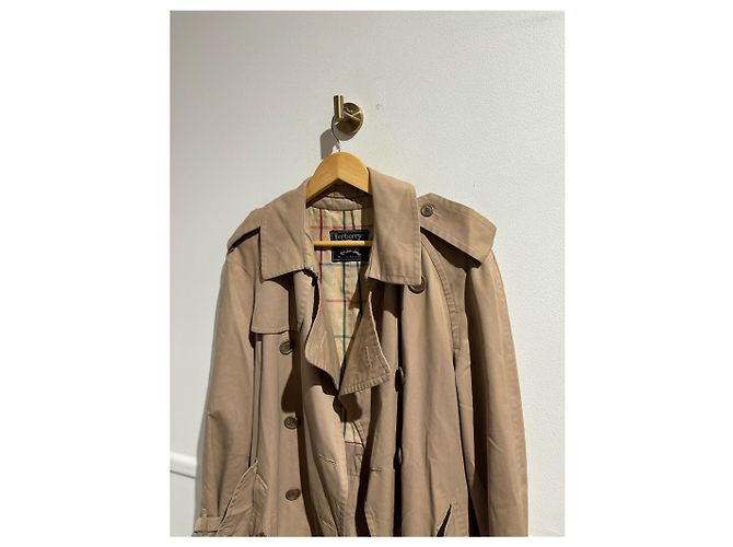 Abrigos BURBERRY T.Internacional M Algodón Beige - vista 13