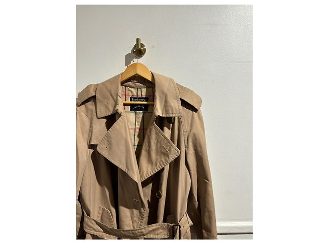 Abrigos BURBERRY T.Internacional M Algodón Beige - vista 2