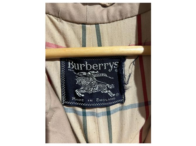 Abrigos BURBERRY T.Internacional M Algodón Beige - vista 5