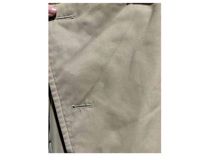 Abrigos BURBERRY T.Internacional M Algodón Beige - vista 7