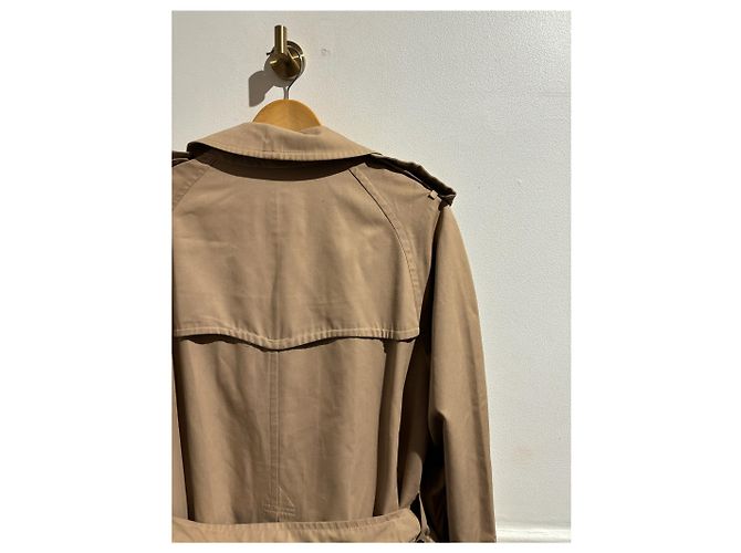 Abrigos BURBERRY T.Internacional M Algodón Beige - vista 8