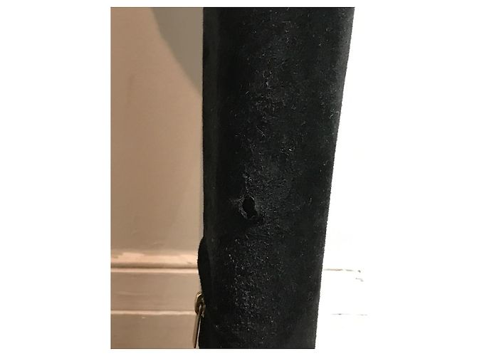 Botas JIMMY CHOO T.EU 36.5 Ante Negro - vista 6