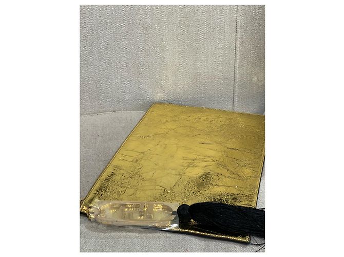 Borse a mano FENDI T. Pelle D'oro - vista 4