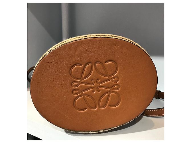 Borse LOEWE T. Pelle Cammello - vista 8