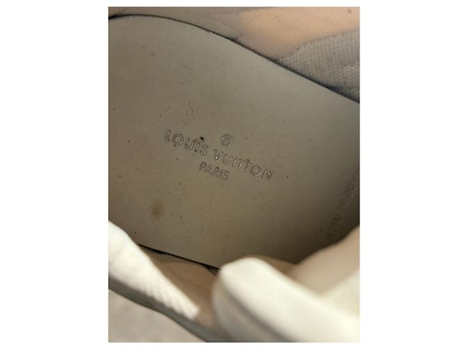 LOUIS VUITTON Trainer T.EU 35 Leder Weiß - Ansicht 12