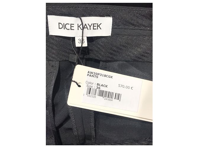 Pantalón Dice Kayek negro T.36 - vista 2
