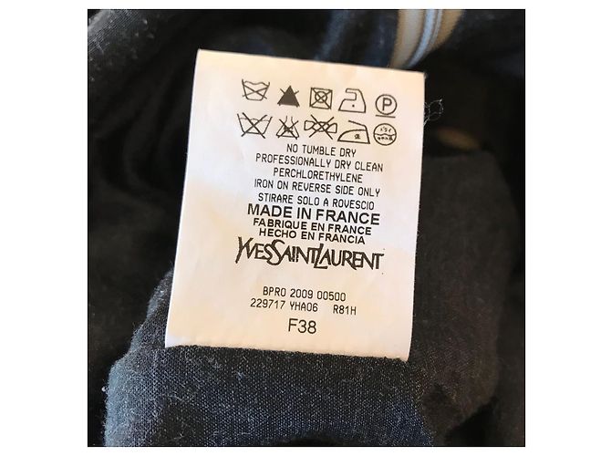 Yves Saint Laurent Kleid grau T.38 - Ansicht 4