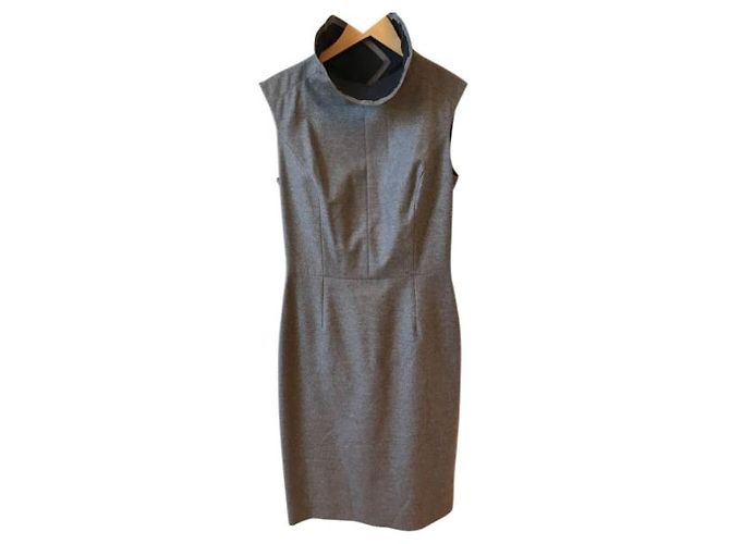 Yves Saint Laurent Kleid grau T.38 - Ansicht 5