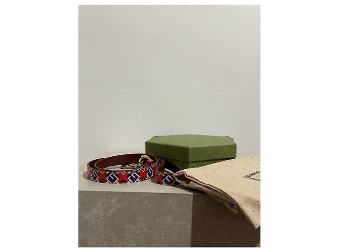GUCCI Purses, wallets & cases T.  Leather Red - view 4