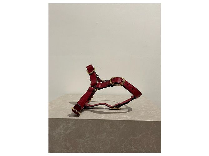 GUCCI Purses, wallets & cases T.  Leather Red - view 3