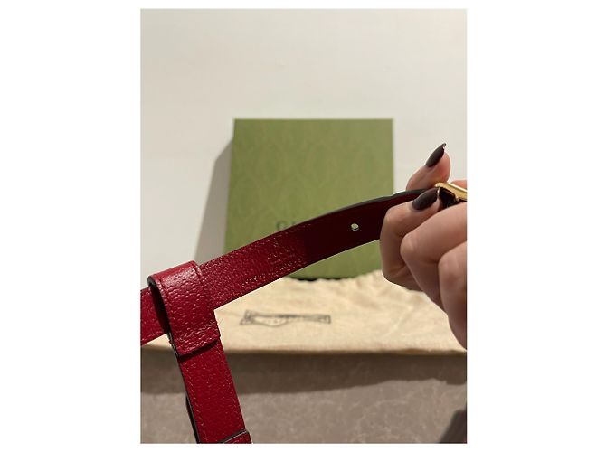GUCCI Purses, wallets & cases T.  Leather Red - view 5