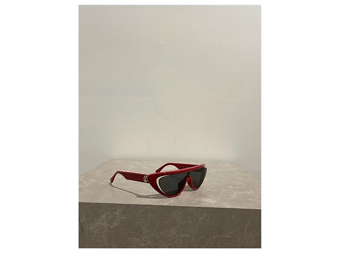 Gafas de sol LOUIS VUITTON T. Plástico Roja - vista 2