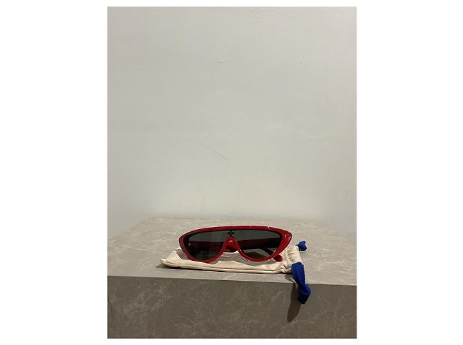 Gafas de sol LOUIS VUITTON T. Plástico Roja - vista 7