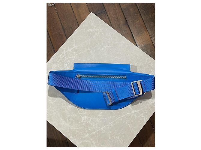 Borse JACQUEMUS T. Pelle Blu - vista 2