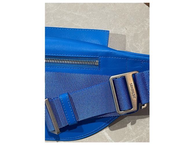 Borse JACQUEMUS T. Pelle Blu - vista 4