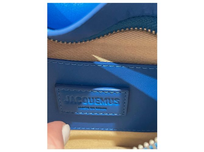 Borse JACQUEMUS T. Pelle Blu - vista 5