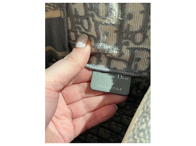 Borse DIOR T. Tessuto Grigio - vista 10