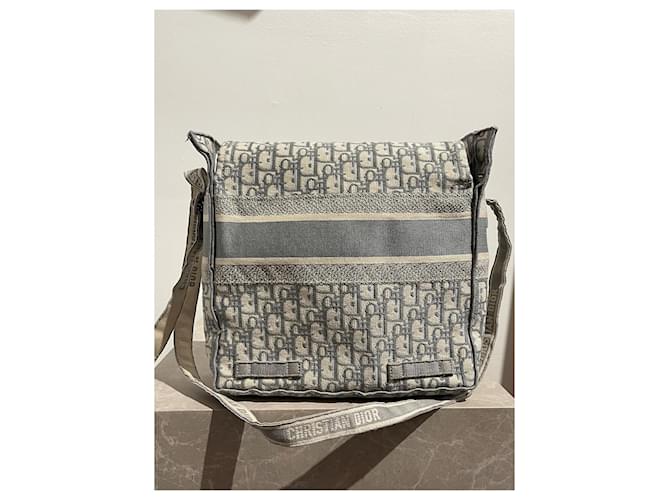 Borse DIOR T. Tessuto Grigio - vista 8