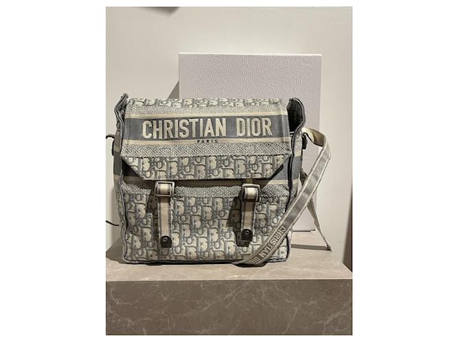 Borse DIOR T. Tessuto Grigio - vista 9