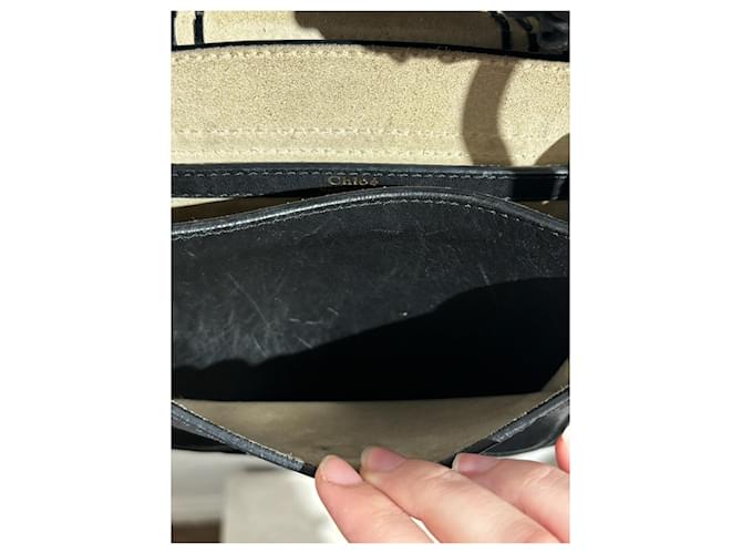 Hudson Chloé CHLOE Borse T. Pelle Nero - vista 8