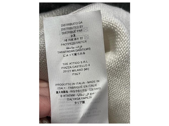 ATTICO Strickwaren T.International S Wolle Weiß - Ansicht 5