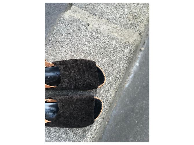 MARNI Mules e zoccoli T.EU 38 Pelle Nero - vista 2