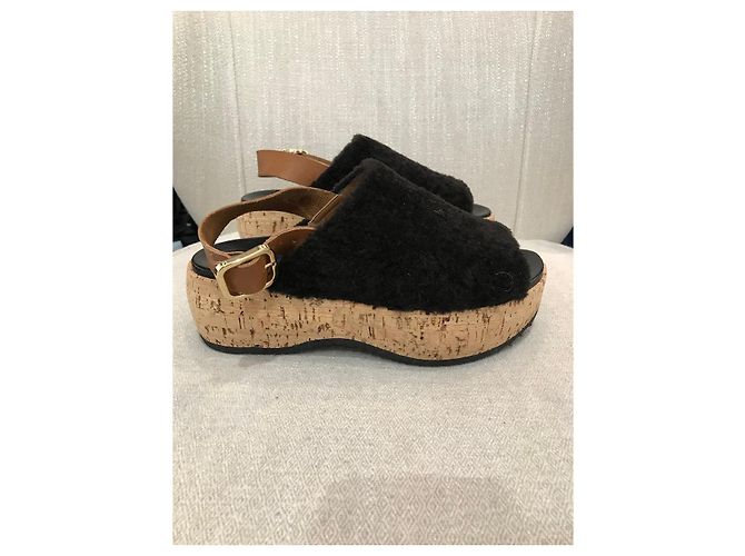 MARNI Mules e zoccoli T.EU 38 Pelle Nero - vista 3