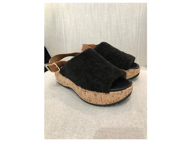 MARNI Mules e zoccoli T.EU 38 Pelle Nero - vista 4