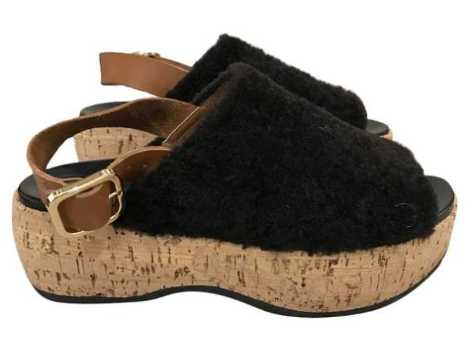 MARNI Mules e zoccoli T.EU 38 Pelle Nero - vista 8