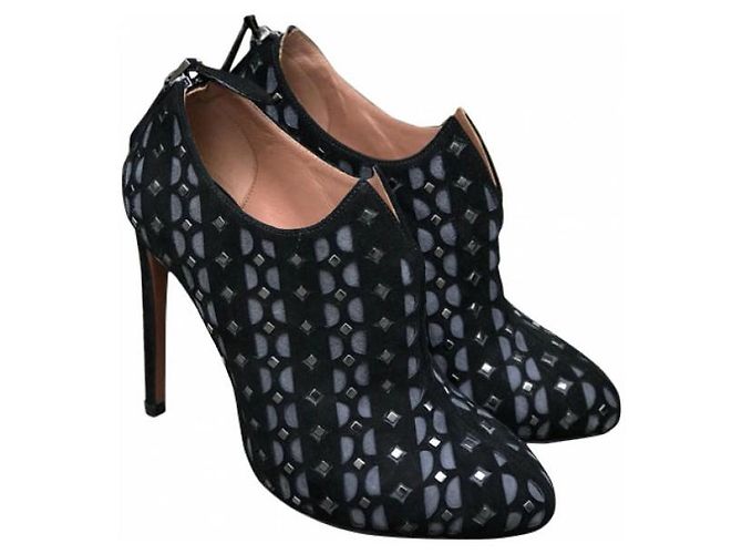 Alaïa Stivaletti ALAIA T.EU 37.5 Camoscio Nero - view 7
