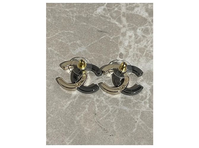 CHANEL Ohrringe T. Metall Golden - Ansicht 3