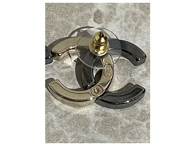 CHANEL Ohrringe T. Metall Golden - Ansicht 4