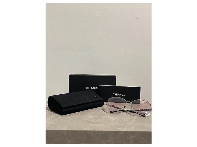 Gafas de sol CHANEL T. Metal Plata - vista 2
